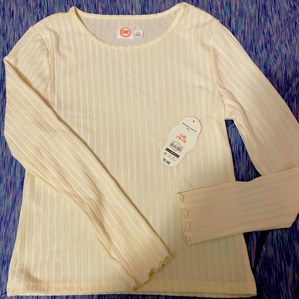 Girls Long Sleeve Tee